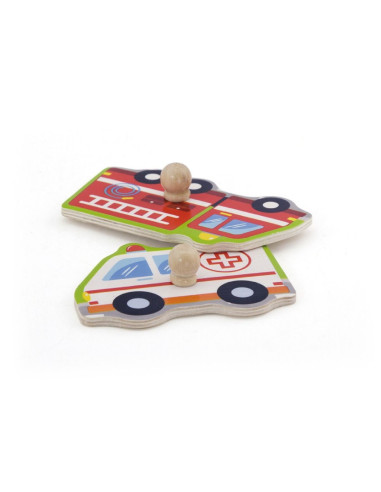 Vig51274,Puzzle cu sunete - mijloace de transport