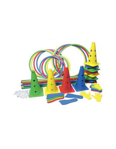 CWR10262,Set de dezvoltare psihomotrica cu 72 elemente