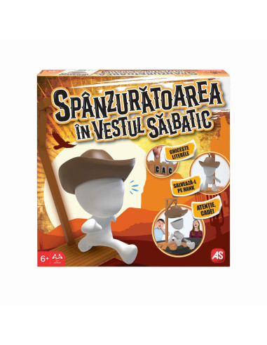 VV-1040-25319,Joc De Societate Spanzuratoarea In Vestul Salbatic In Limba Romana
