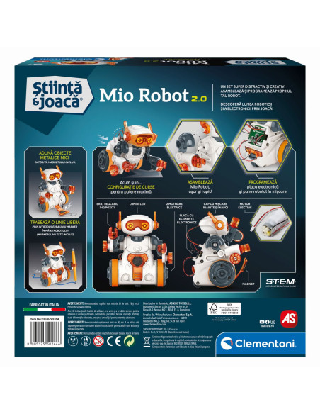 VV-1026-50264,Stiinta Si Joaca Robotics Robotul Mio 2.0