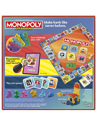 G1424UU4,Joc Monopoly App Banking In Limba Engleza