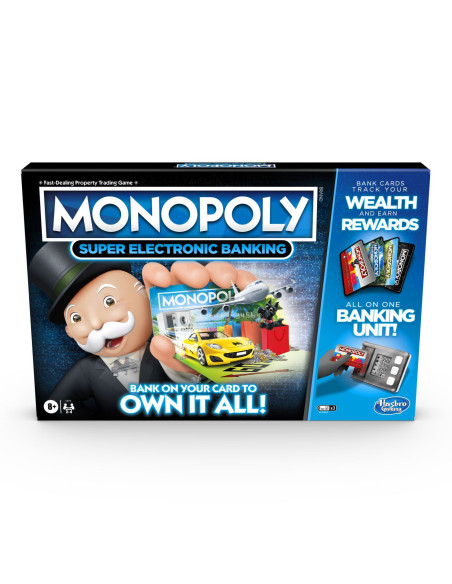 E8978102,Joc Monopoly Super Electronic Banking Castiga Tot In Limba Engleza