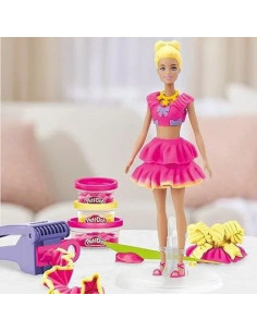 G1361,Play Doh Barbie Set Plastelina Volanase Si Fundite Cu Papusa Inclusa 2