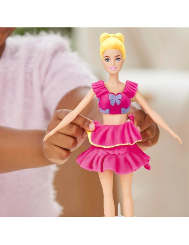 G1361,Play Doh Barbie Set Plastelina Volanase Si Fundite Cu Papusa Inclusa