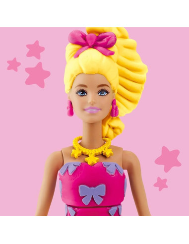 G1361,Play Doh Barbie Set Plastelina Volanase Si Fundite Cu Papusa Inclusa