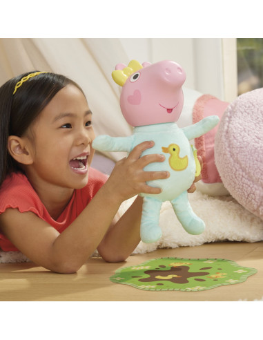 G1637,Peppa Pig Set De Joaca Oinks And Snuggles Papusa Evie Interactiva Cu Accesorii