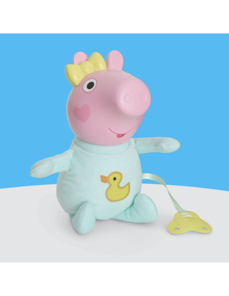 G1637,Peppa Pig Set De Joaca Oinks And Snuggles Papusa Evie Interactiva Cu Accesorii
