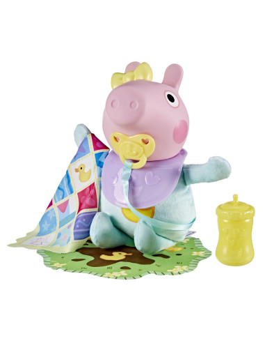 G1637,Peppa Pig Set De Joaca Oinks And Snuggles Papusa Evie Interactiva Cu Accesorii