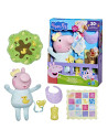 G1637,Peppa Pig Set De Joaca Oinks And Snuggles Papusa Evie Interactiva Cu Accesorii