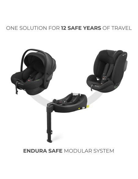 KCILIT00BLK0000,Scoica Auto Kinderkraft I-lite 40-87 Cm, Black