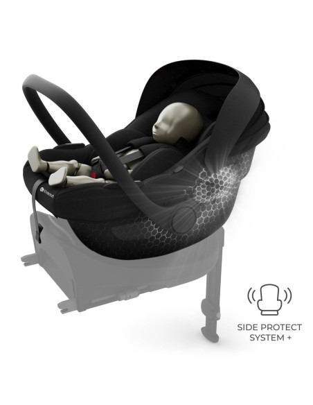 KCILIT00BLK0000,Scoica Auto Kinderkraft I-lite 40-87 Cm, Black