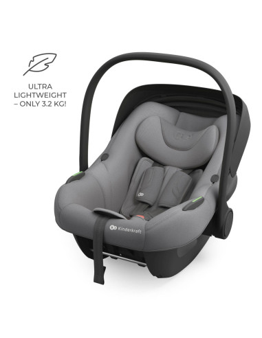 KCILIT00GRY0000,Scoica Auto Kinderkraft I-lite 40-87 Cm, Grey