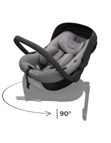 KCILIT00GRY0000,Scoica Auto Kinderkraft I-lite 40-87 Cm, Grey