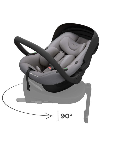 KCILIT00GRY0000,Scoica Auto Kinderkraft I-lite 40-87 Cm, Grey