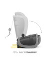 KCFI2GO0GRY0000,Scaun Auto Kinderkraft Fix2go 76-150 Cm, Grey