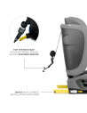 KCFI2GO0GRY0000,Scaun Auto Kinderkraft Fix2go 76-150 Cm, Grey