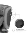 KCFI2GO0GRY0000,Scaun Auto Kinderkraft Fix2go 76-150 Cm, Grey