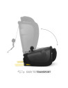 KCFI2GO0BLK0000,Scaun Auto Kinderkraft Fix2go 76-150 Cm, Black