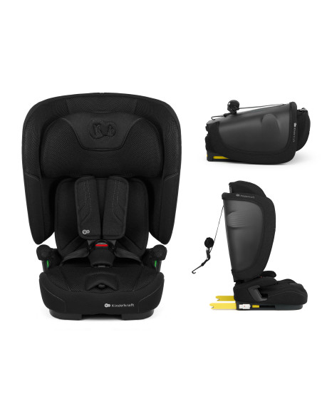 KCFI2GO0BLK0000,Scaun Auto Kinderkraft Fix2go 76-150 Cm, Black