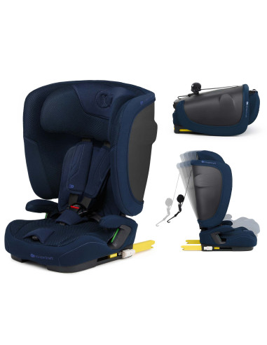 KCFI2GO0NAV0000,Scaun Auto Kinderkraft Fix2go 76-150 Cm, Navy