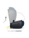 KCFI2GO0NAV0000,Scaun Auto Kinderkraft Fix2go 76-150 Cm, Navy
