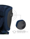 KCFI2GO0NAV0000,Scaun Auto Kinderkraft Fix2go 76-150 Cm, Navy