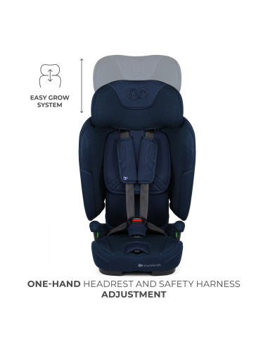 KCFI2GO0NAV0000,Scaun Auto Kinderkraft Fix2go 76-150 Cm, Navy