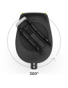 KCENSAFXBLK0000,Baza Isofix 360 Kinderkraft Endura Safe Fx, Black