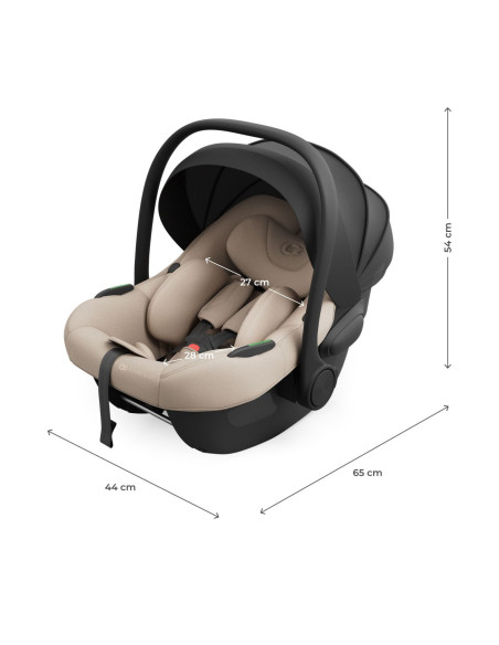 KCILIT00BEG0000,Scoica Auto Kinderkraft I-lite 40-87 Cm, Beige