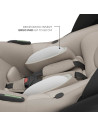 KCILIT00BEG0000,Scoica Auto Kinderkraft I-lite 40-87 Cm, Beige
