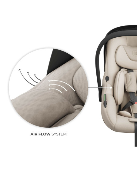 KCILIT00BEG0000,Scoica Auto Kinderkraft I-lite 40-87 Cm, Beige