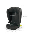 KCUNIT02BLK0000,Scaun Auto Kinderkraft Unity2 100-150 Cm, Black