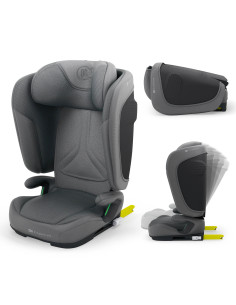 KCUNIT02GRY0000,Scaun Auto Kinderkraft Unity2 100-150 Cm, Grey