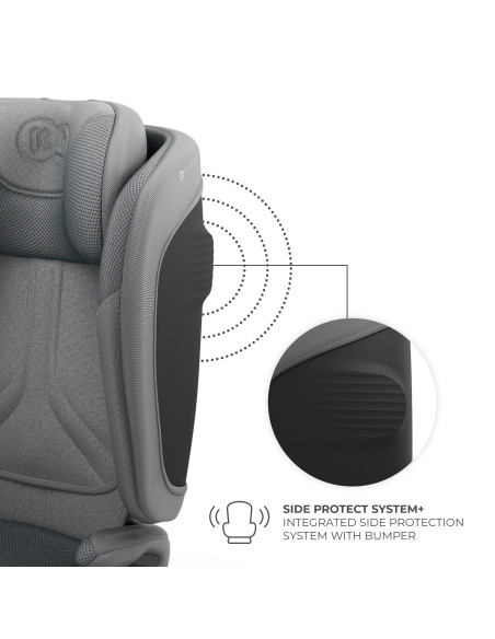 KCUNIT02GRY0000,Scaun Auto Kinderkraft Unity2 100-150 Cm, Grey