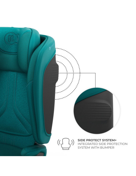 KCUNIT02GRE0000,Scaun Auto Kinderkraft Unity2 100-150 Cm, Green