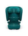 KCUNIT02GRE0000,Scaun Auto Kinderkraft Unity2 100-150 Cm, Green