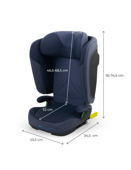 KCUNIT02NAV0000,Scaun Auto Kinderkraft Unity2 100-150 Cm, Navy