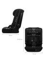 KCICOM00BLK0000,Scaun Auto Kinderkraft Comfy 75-150 Cm, Black