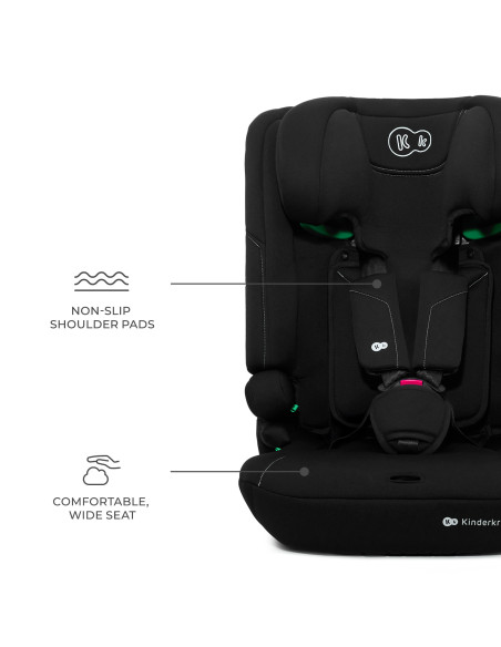 KCICOM00BLK0000,Scaun Auto Kinderkraft Comfy 75-150 Cm, Black