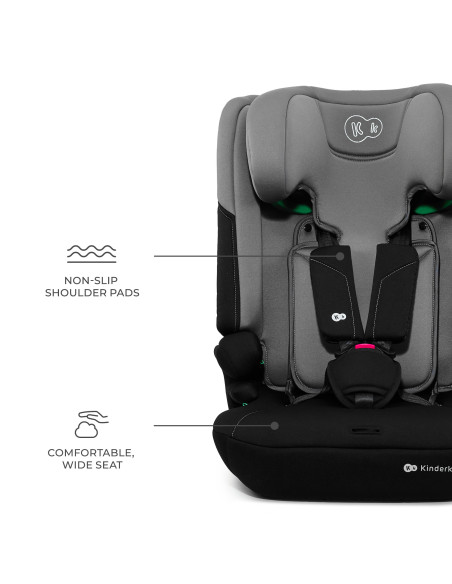 KCICOM00DGR0000,Scaun Auto Kinderkraft Comfy 75-150 Cm, Dk Grey