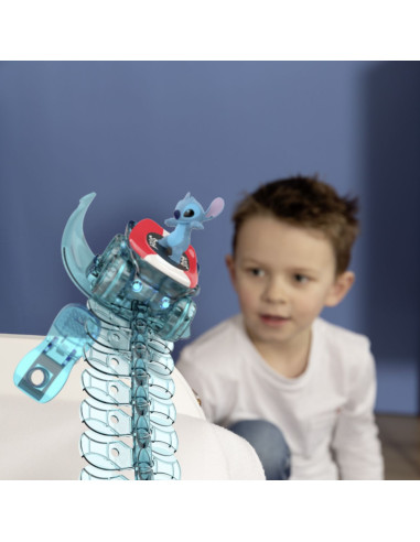 VV-7600180927,Smoby Disney Stitch Pista De Curse Flextreme Set