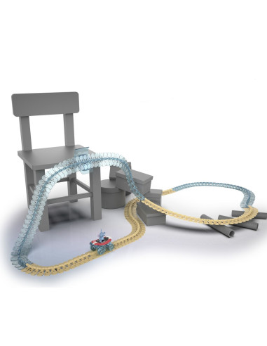 VV-7600180927,Smoby Disney Stitch Pista De Curse Flextreme Set