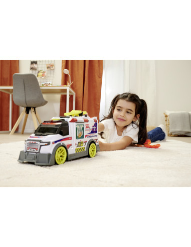 VV-203307003,Dickie Toys Ambulanta Cu Lumini Si Sunete 35.5cm