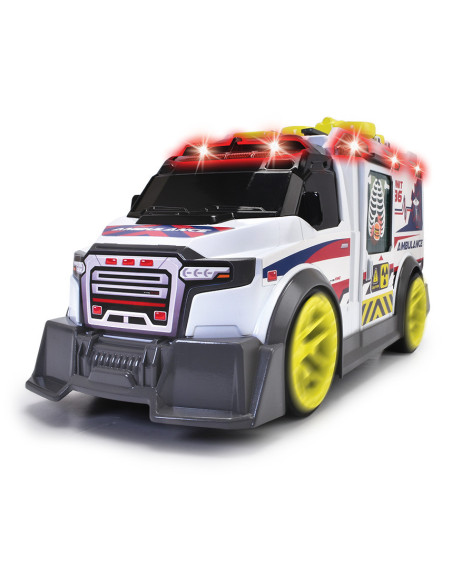 VV-203307003,Dickie Toys Ambulanta Cu Lumini Si Sunete 35.5cm