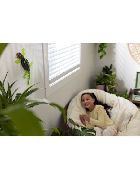 VV-6070281,Hex Bots Soparla Cataratoare Gecko Verde Cu Telecomanda