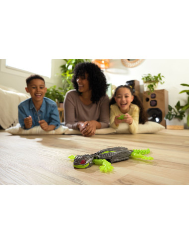 VV-6070281,Hex Bots Soparla Cataratoare Gecko Verde Cu Telecomanda