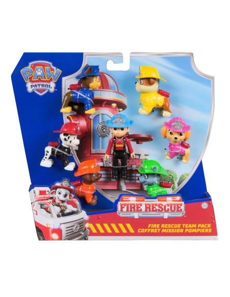 VV-6072961,Patrula Catelusilor Fire Rescue Set 7 Figurine