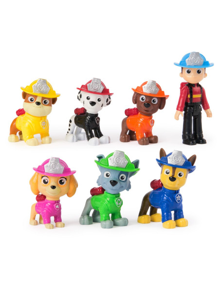 VV-6072961,Patrula Catelusilor Fire Rescue Set 7 Figurine