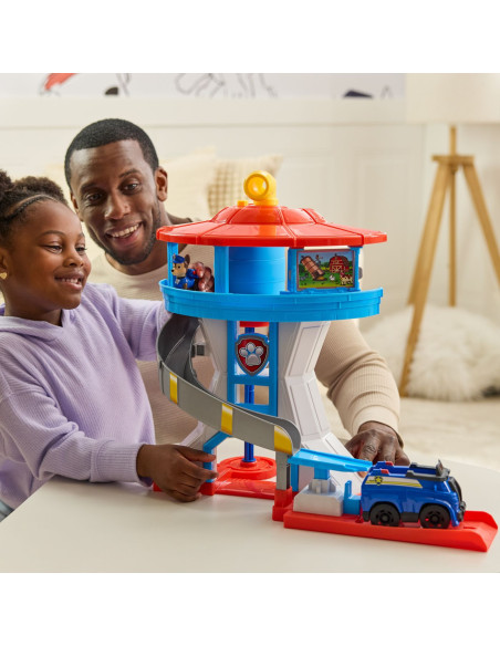 VV-6073765,Patrula Catelusilor Set Turn De Observatie Cu Vehicul Si Figurina Chase