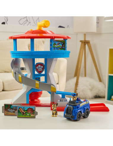 VV-6073765,Patrula Catelusilor Set Turn De Observatie Cu Vehicul Si Figurina Chase